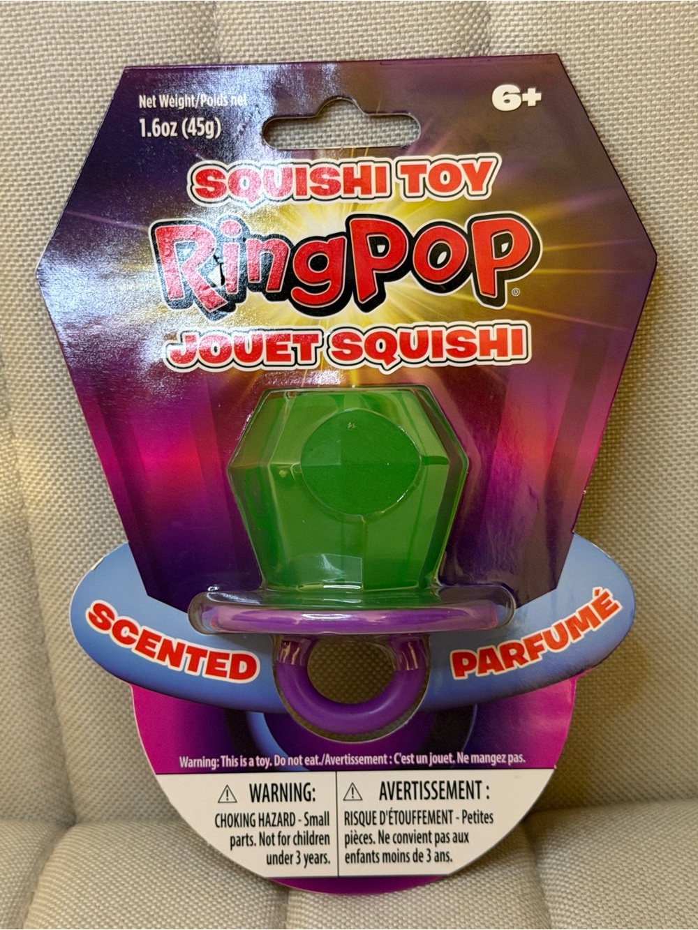 Green Squishy RingPop